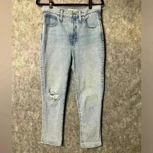 Madewell The Perfect Vintage Crop Jean - Size 28